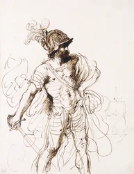 Mars, his Sword Drawn, turned to the Right