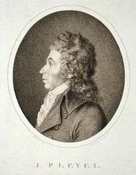 Ignaz Joseph Pleyel Engraved by F.W. Nettling