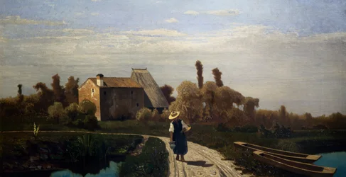 Rural Landscape, Morning in May