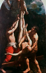 Crucifixion of St Peter