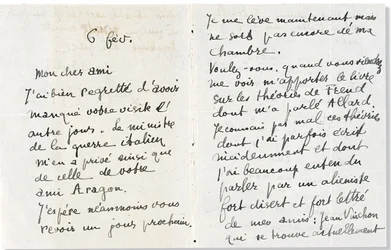 Letter to Andre Breton