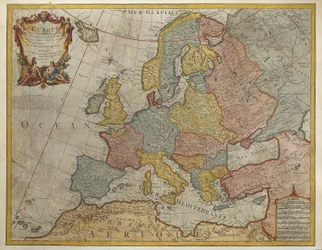 Europe, engraving