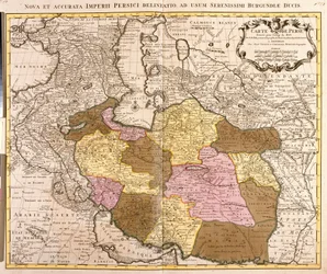 Map of Persia