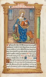 Printed Book of Hours (Use of Rome): St. Margaret