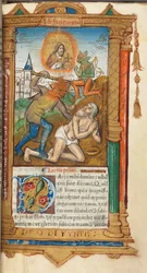 Printed Book of Hours (Use of Rome): fol, 78r, Job