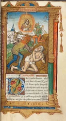 Printed Book of Hours Use of Rome: fol, 78r, Job, 1510