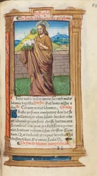 Printed Book of Hours Use of Rome: St. John the Baptist