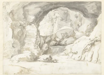 View in the Vaults of a Classical Ruin