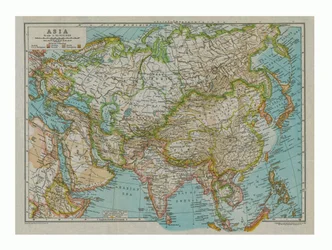 Map of Asia
