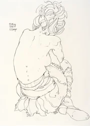 Female Nude, At the Edge of Time