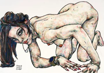 Female Nude, At Eye Level