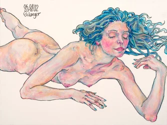 Reclining Nude, The Whisper of Water