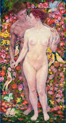 Standing Nude, Adam and Eve