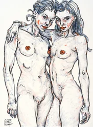 Female Nude, Evolution