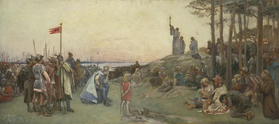 Ansgar Preaching Christianity