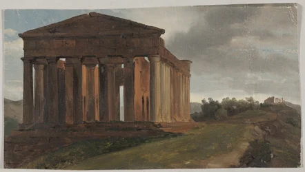 A Temple in Agrigento, Sicily
