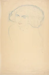 Head of a Woman, c1916