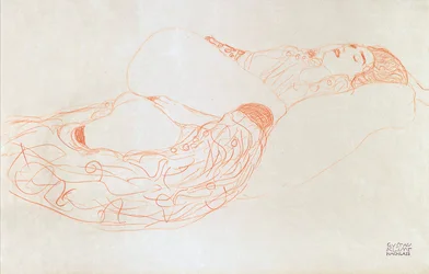 Reclining Semi-Nude (Masturbating)