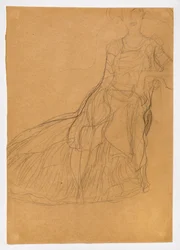 Seated Lady (Adele Bloch-Bauer)