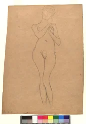 Standing Female Nude