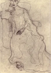 Study for the Painting Portrait of Adele Bloch-Bauer I