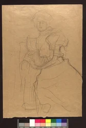 Study for the Portrait of Sonja Knips