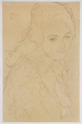 Study for the Painting Portrait Ria Munk III