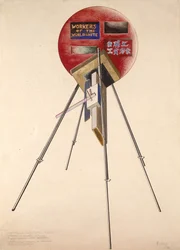 Project for a Construction for the Fifth Anniversary of the October Revolution
