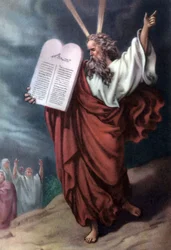 Moses and the tables of the Law