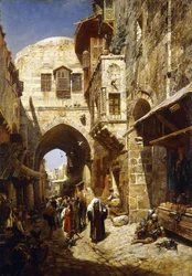 David Street, Jerusalem, 1887