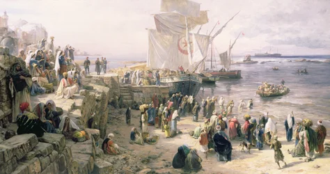 Jaffa, Recruiting of Turkish Soldiers in Palestine, 1888
