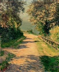 Alley of the Villa des Fleurs, Trouville