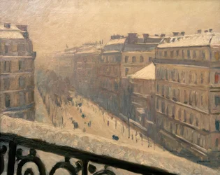 Boulevard Haussmann, Snow Effect