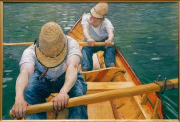 Rowers on the Yerres