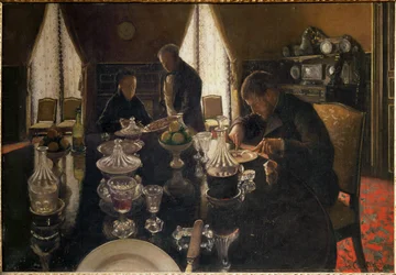 Dinner at Rue Miromesnil, the Home of the Caillebotte Family