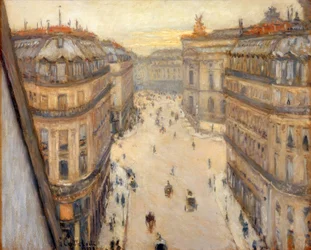 Rue Halévy, View from a Sixth Floor