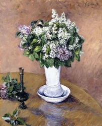 Still Life with a Vase of Lilac