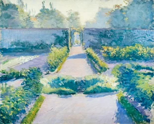 The kitchen garden, Yerres, c. 1875-1877