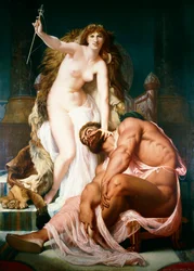 Hercules at the Feet of Omphale, 1861