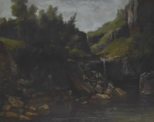 Cascade in a Rocky Landscape, c.1872-4