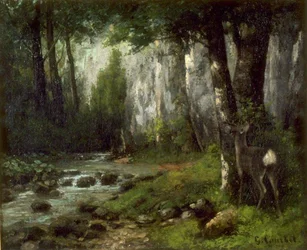 Deer in the Woods, circa 1839-1877