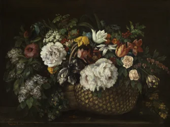 Flowers in a Basket