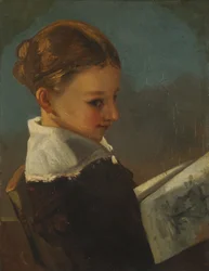 Julieta Courbet at the Age of Ten