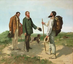 La Rencontre, or Bonjour Monsieur Courbet