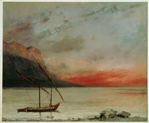 Sunset on Lake Geneva