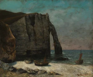 The Cliff at Étretat, after 1872