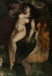 Three Bathers