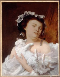 Woman with a Cat