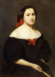 Woman with a Fan