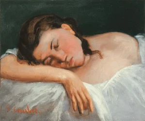 Young Girl Asleep, 1847